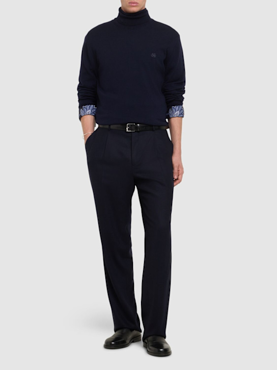 LuisaViaRoma EtroMaglia Collo Alto In Lana