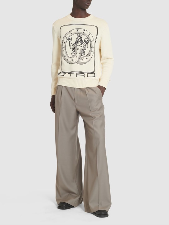 LuisaViaRoma EtroMaglia In Cotone Con Logo