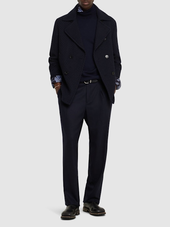 LuisaViaRoma EtroPantaloni In Lana Con Pinces
