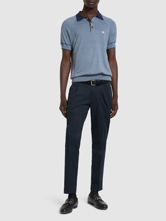 LuisaViaRoma EtroPantaloni In Misto Cotone Con Zip