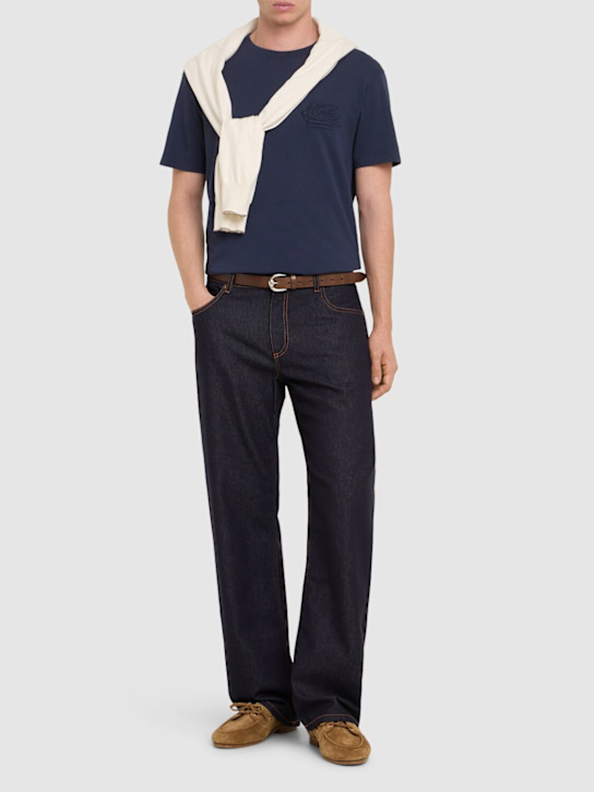 LuisaViaRoma EtroT-shirt In Cotone Con Logo