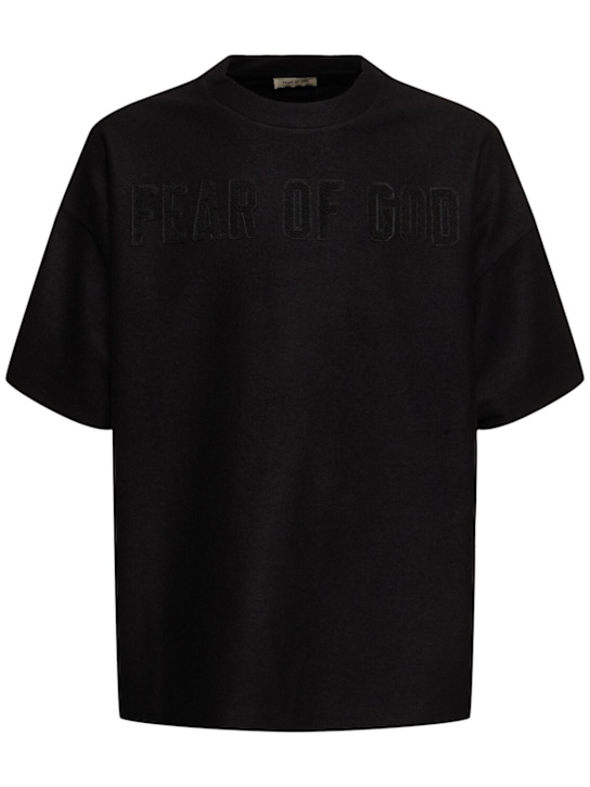 LuisaViaRoma Fear of GodT-shirt in lana con logo
