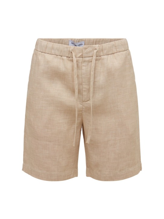 LuisaViaRoma Frescobol CariocaShorts in lino