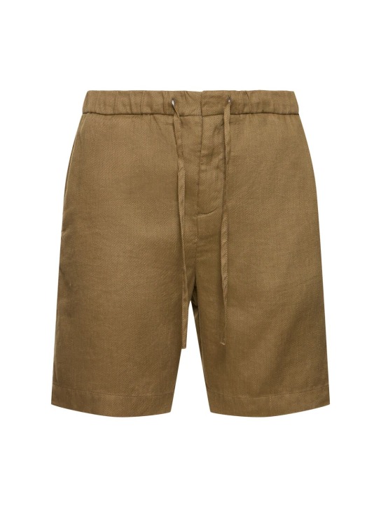 LuisaViaRoma Frescobol CariocaShorts in lino