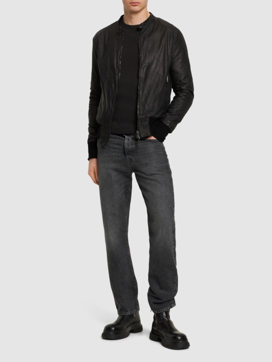 LuisaViaRoma Giorgio BratoBomber In Pelle