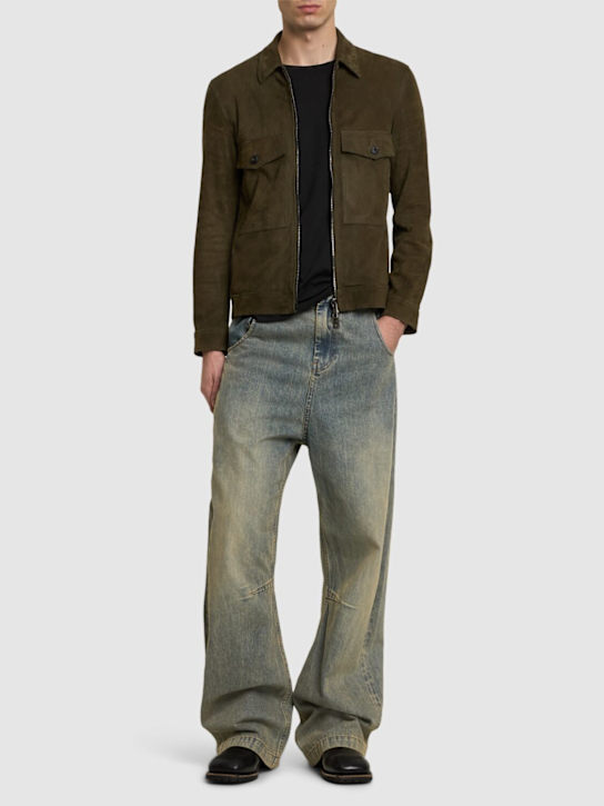 LuisaViaRoma Giorgio BratoGiacca In Pelle Con Zip