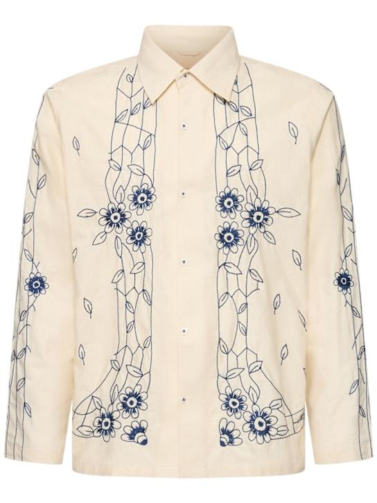 LuisaViaRoma HaragoCamicia floreale con ricami