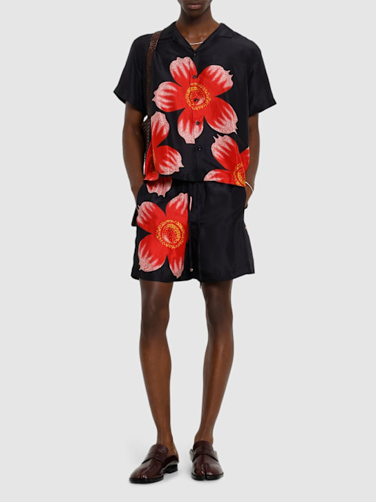 LuisaViaRoma HaragoShorts Con Stampa Floreale