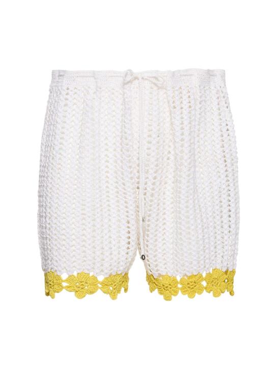 LuisaViaRoma HaragoShorts crochet
