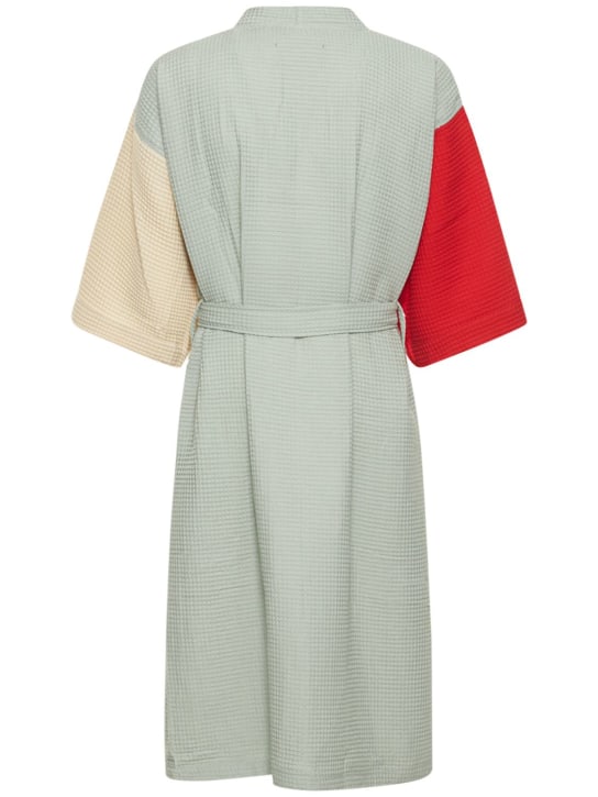 LuisaViaRoma HAYAccappatoio Waffle In Misto Cotone