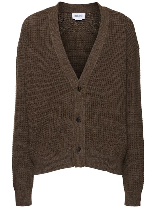 LuisaViaRoma Hed MaynerCardigan in maglia di lana