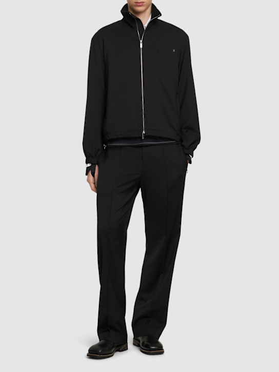 LuisaViaRoma Helmut LangBomber In Lana Con Zip
