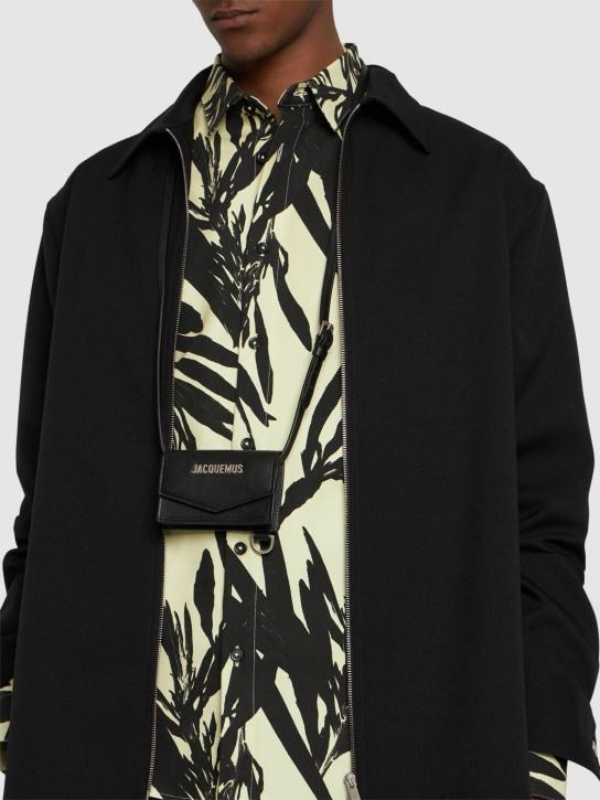 LuisaViaRoma JacquemusBorsa Le Porte Azur In Pelle