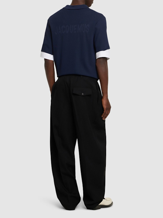 LuisaViaRoma JacquemusPolo Le Polo Maille Con Logo