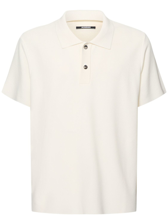 LuisaViaRoma JacquemusPolo Le Polo Maille con logo