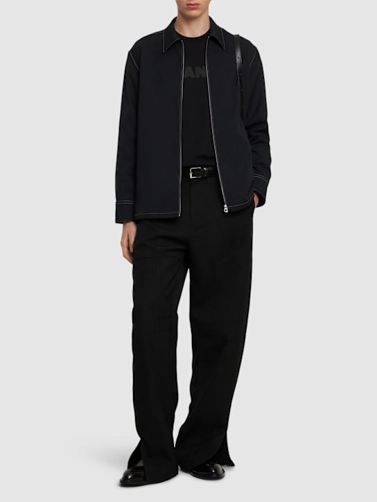 LuisaViaRoma Jil SanderCamicia Boxy Fit Con Zip