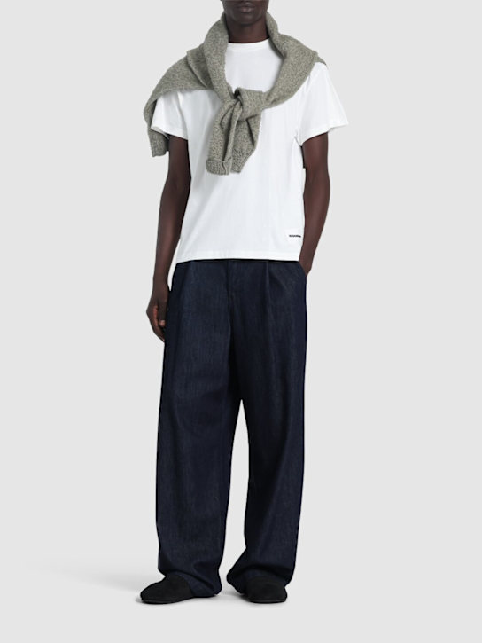 LuisaViaRoma Jil SanderSet Di 3 T-shirt In Cotone