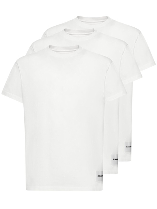 LuisaViaRoma Jil SanderSet di 3 t-shirt in cotone