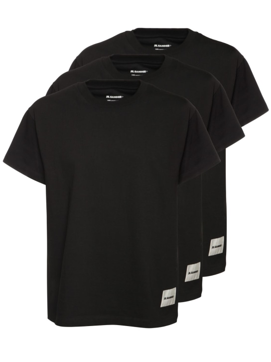 LuisaViaRoma Jil SanderSet di 3 t-shirt in cotone