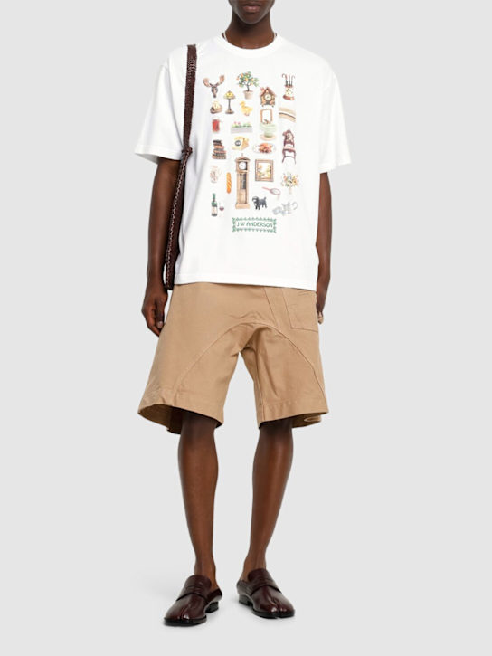 LuisaViaRoma JW AndersonT-shirt Diorama Stampata