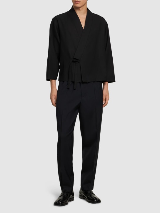 LuisaViaRoma Kenzo ParisGiacca Kimono In Lana
