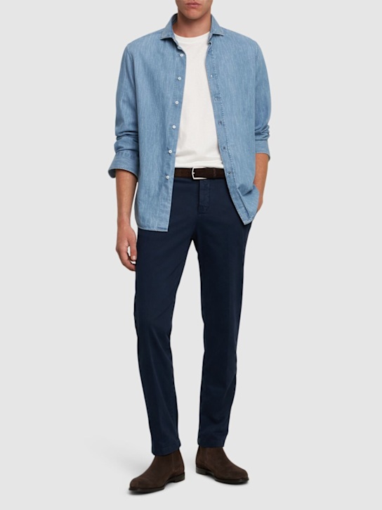 LuisaViaRoma KitonPantaloni Chino In Misto Cotone