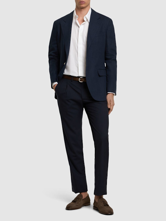LuisaViaRoma KitonPantaloni In Lana Con Pinces