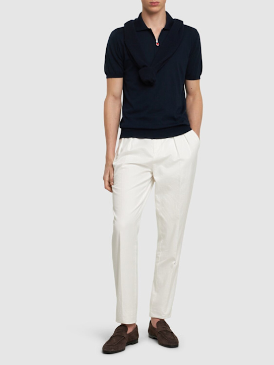 LuisaViaRoma KitonPolo In Cotone Con Zip