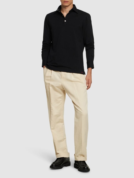 LuisaViaRoma KitonPolo Positano In Misto Cotone