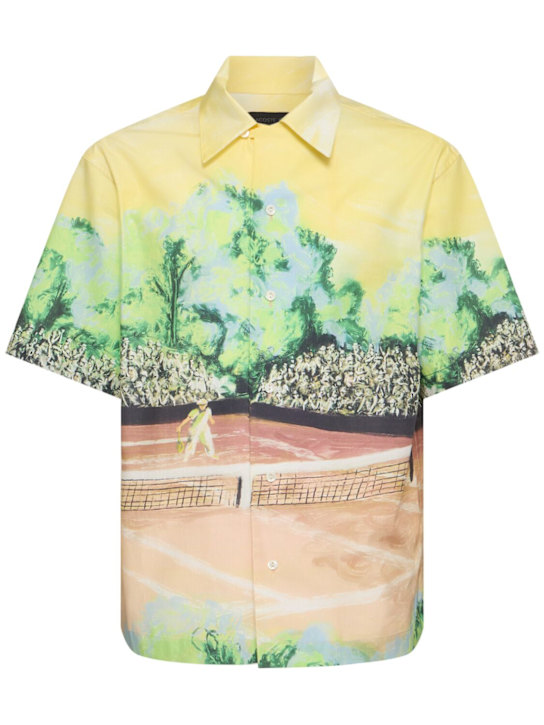 LuisaViaRoma LACOSTECamicia in cotone stampato