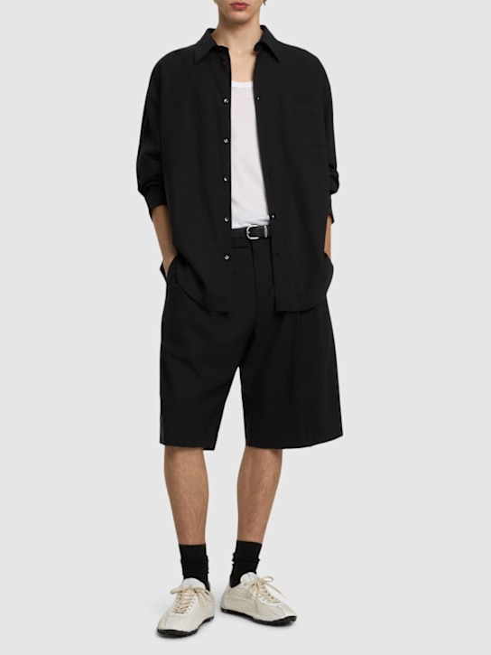 LuisaViaRoma LaneusCamicia In Misto Lana Leggera