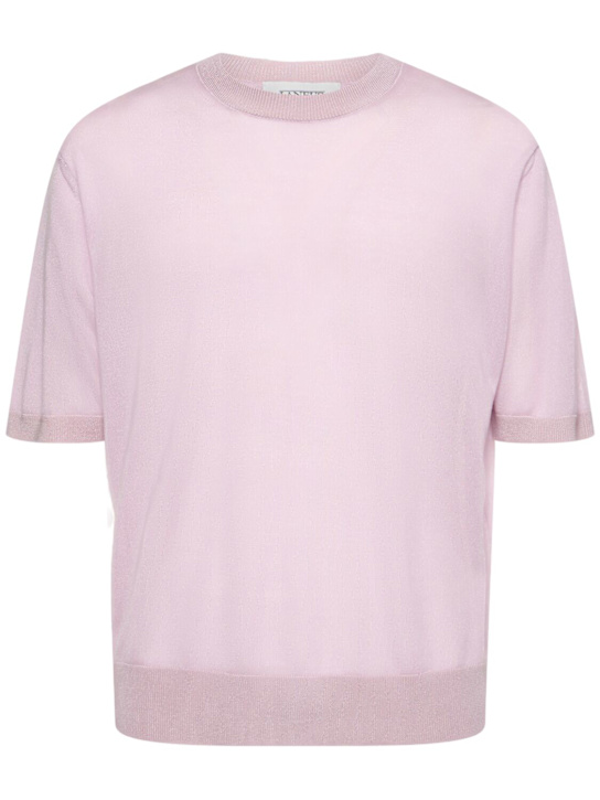 LuisaViaRoma LaneusT-shirt in maglia