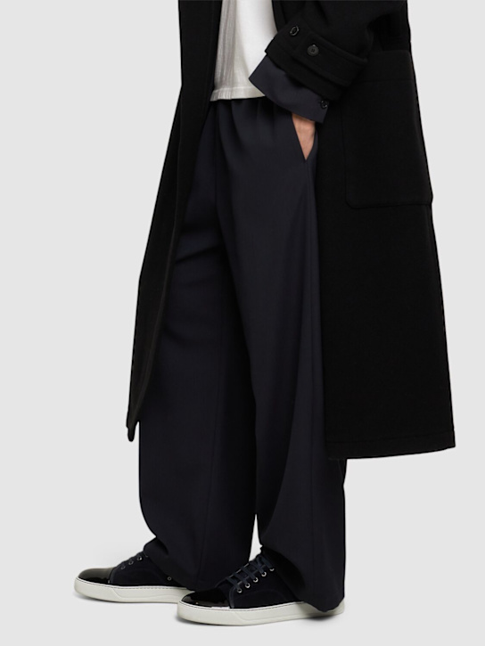 LuisaViaRoma LanvinSneakers In Camoscio E Pelle