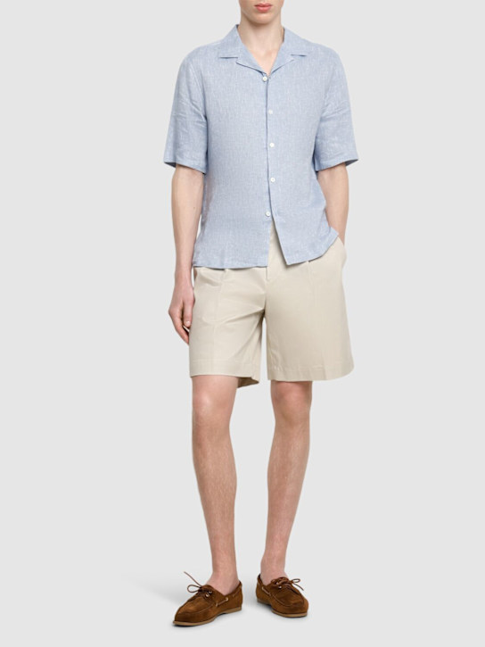 LuisaViaRoma LardiniShorts In Cotone Con Pinces