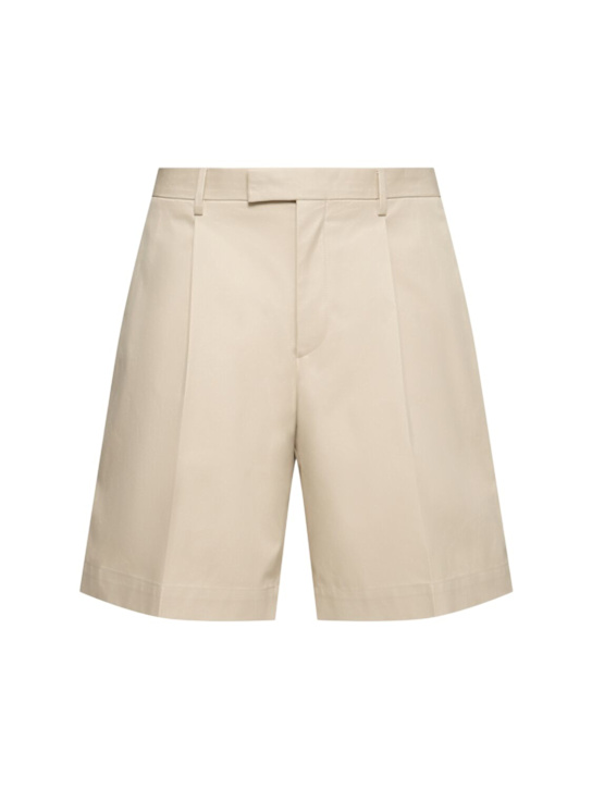 LuisaViaRoma LardiniShorts in cotone con pinces