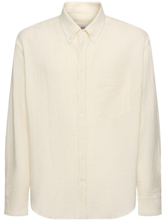 LuisaViaRoma Lc23Camicia in seersucker
