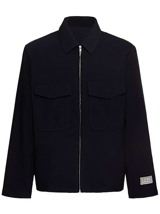 LuisaViaRoma Lc23Marzotto striped overshirt