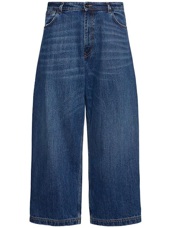 LuisaViaRoma Lc23Wide denim pants