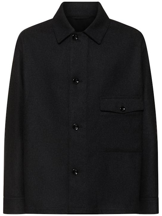 LuisaViaRoma LemaireGiacca oversize in misto lana
