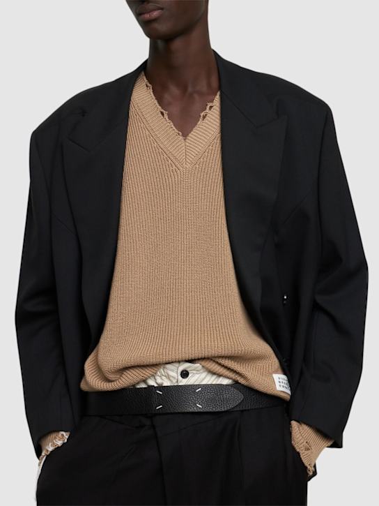 LuisaViaRoma Maison MargielaCintura In Pelle 45mm