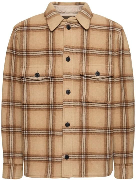 LuisaViaRoma MarantGiacca in misto lana check