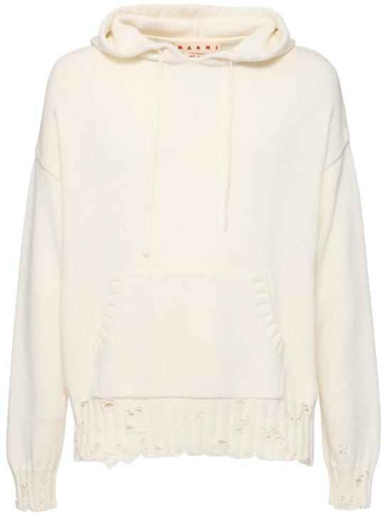 LuisaViaRoma MarniMaglia con cappuccio