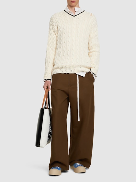 LuisaViaRoma MarniMaglia Con Scollo A V