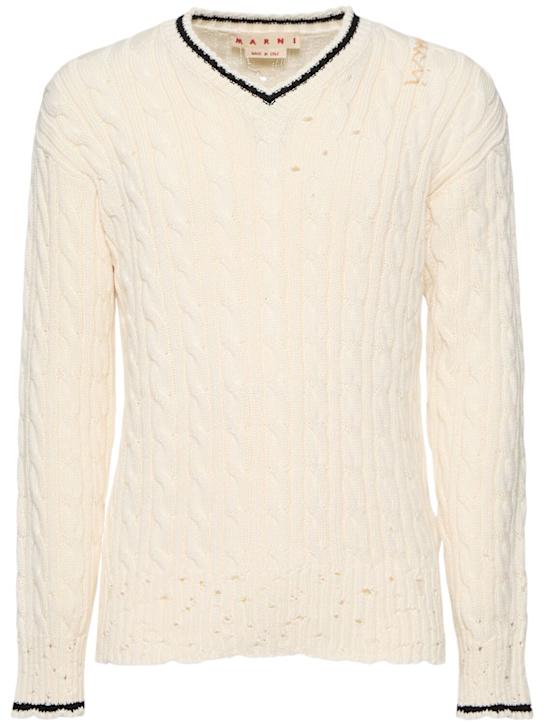 LuisaViaRoma MarniMaglia con scollo a V