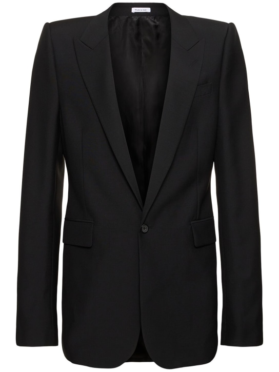 LuisaViaRoma McQueenBlazer in lana e mohair