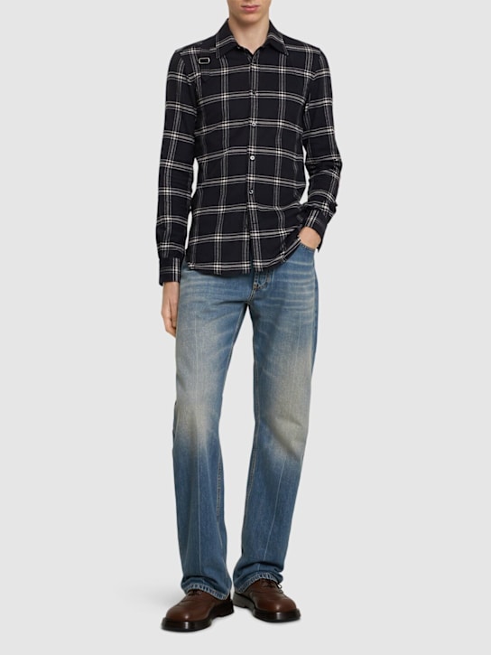 LuisaViaRoma McQueenCamicia In Cotone Tartan
