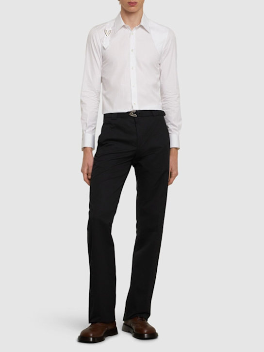 LuisaViaRoma McQueenPantaloni In Misto Cotone
