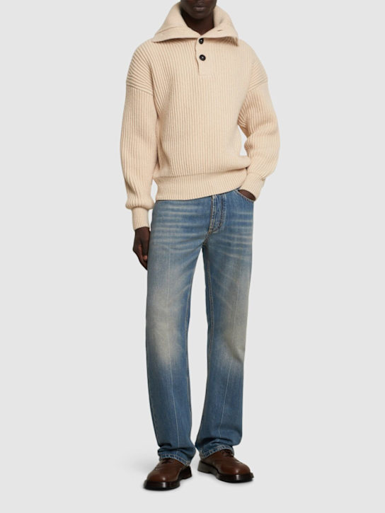 LuisaViaRoma McQueenPolo In Cashmere E Lana