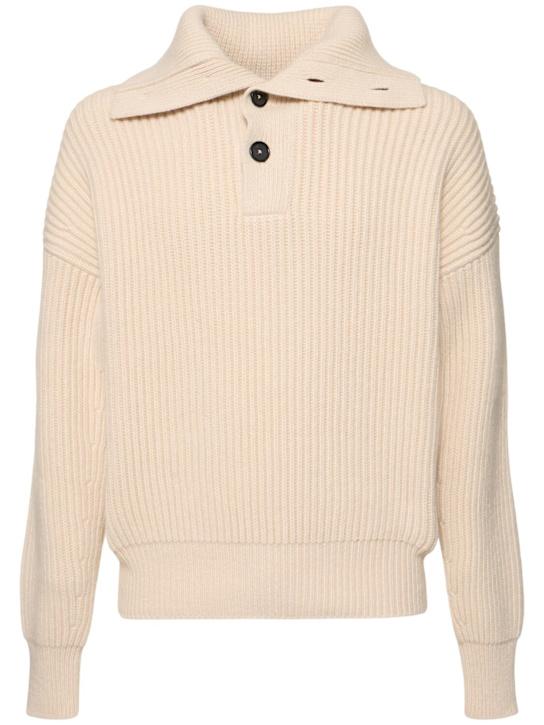 LuisaViaRoma McQueenPolo in cashmere e lana