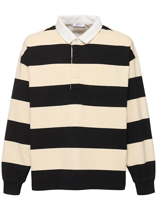 LuisaViaRoma McQueenPolo oversize in cotone